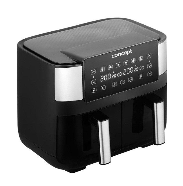 Frytkownica beztłuszczowa double Air Fryer CONCEPT FR8000 - zdjęcie 1