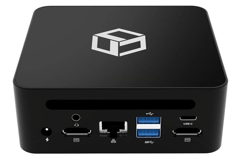Mini PC Qoobe AP1215U i3-1215U/16GB/SSD 1TB/Win 11 Pro czarny - zdjęcie 1