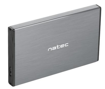 NATEC OBUDOWA HDD RHINO GO (USB 3.0, 2.5", GREY) - zdjęcie 1