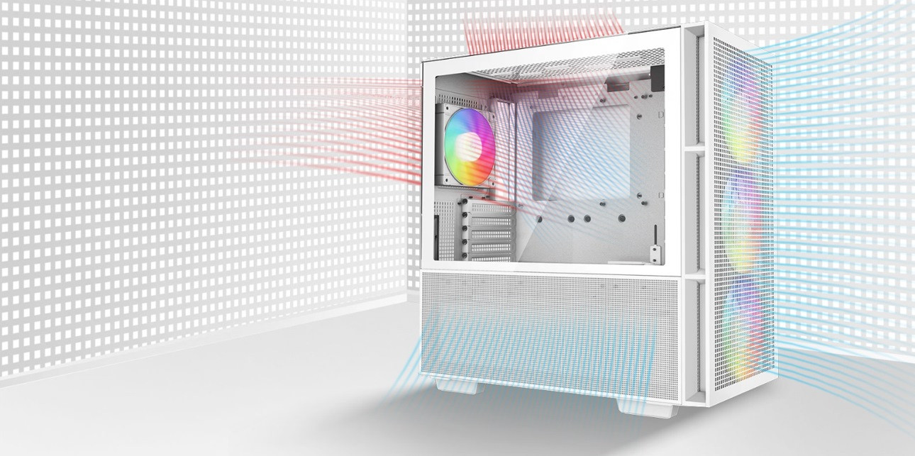 Obudowa DeepCool CH560 WH (R-CH560-WHAPE4-G-1) - zdjęcie 2