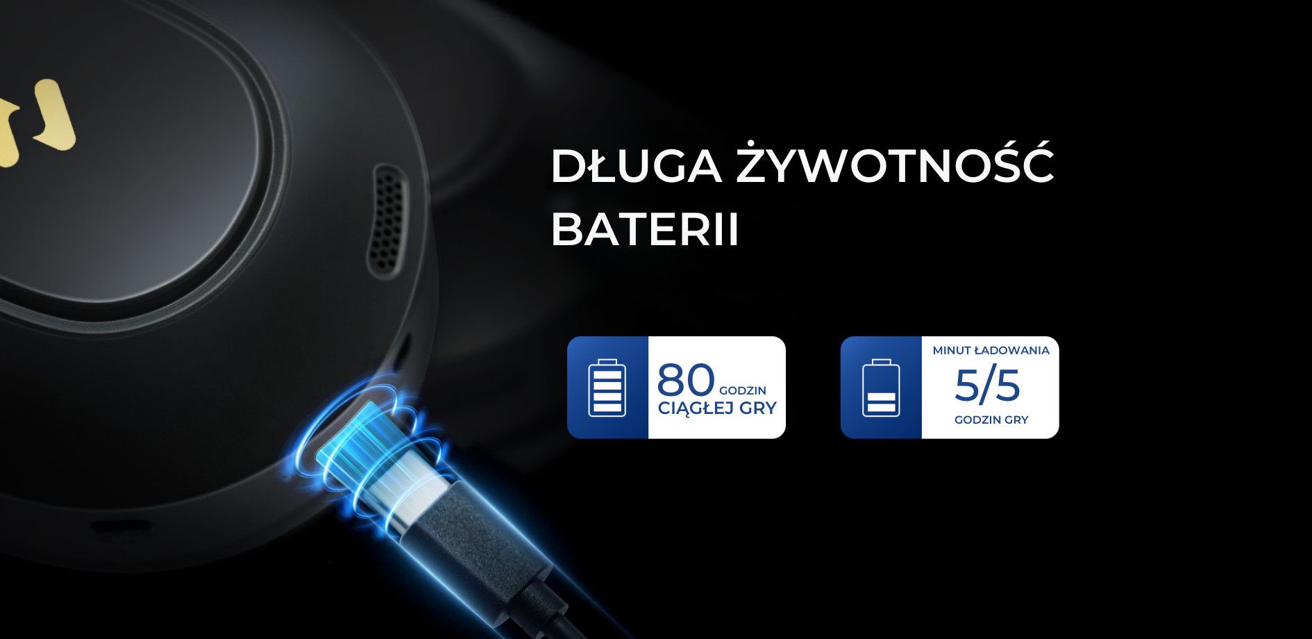 Słuchawki bezprzew. bluetooth Havit H668BT beżowy - zdjęcie 2