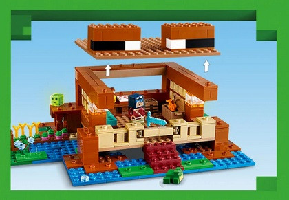 LEGO Minecraft 21256 Żabi domek - zdjęcie 4