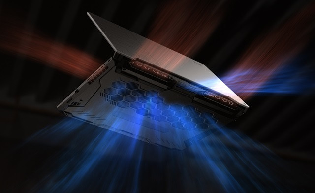 ASUS TUF Gaming A15 FA506NC-HN002W Ryzen 5 7535HS 15.6"FHD Value IPS-level 144Hz 250nits AG 8GB DDR5 4800 SSD512 GeForce RTX™ 3050 4GB LAN WLAN+BT Cam720p Backlit Keyboard RGB 48WHrs Win11 Graphite Black - zdjęcie 6