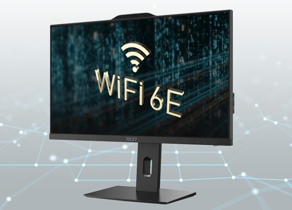 MSI AIO PRO AP242P 14M-649XEU i5-14400 23,8" IPS LED FHD Non-Touch Anti-Glare 16GB SSD512GB M.2 AX211 WiFi 6E NoOS Black - zdjęcie 7