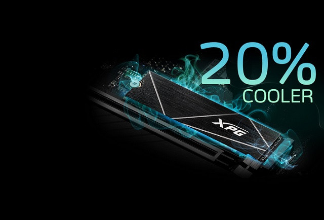 Dysk SSD ADATA XPG GAMMIX S70 BLADE 2TB M.2 2280 PCIe Gen3x4 - zdjęcie 2