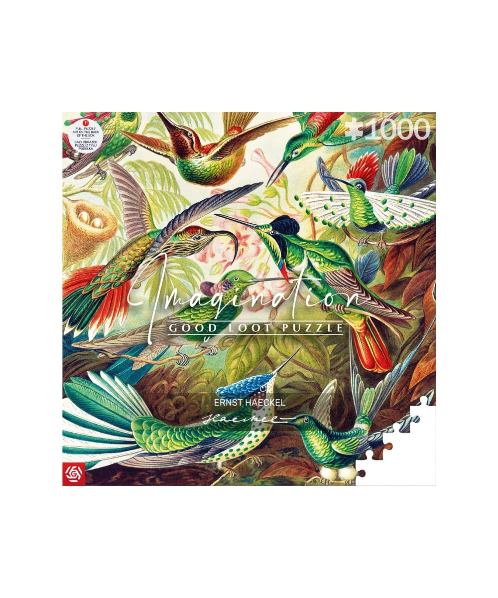 Puzzle Good Loot 1000 Imagination Ernst Haeckel Hummingbirds - zdjęcie 1