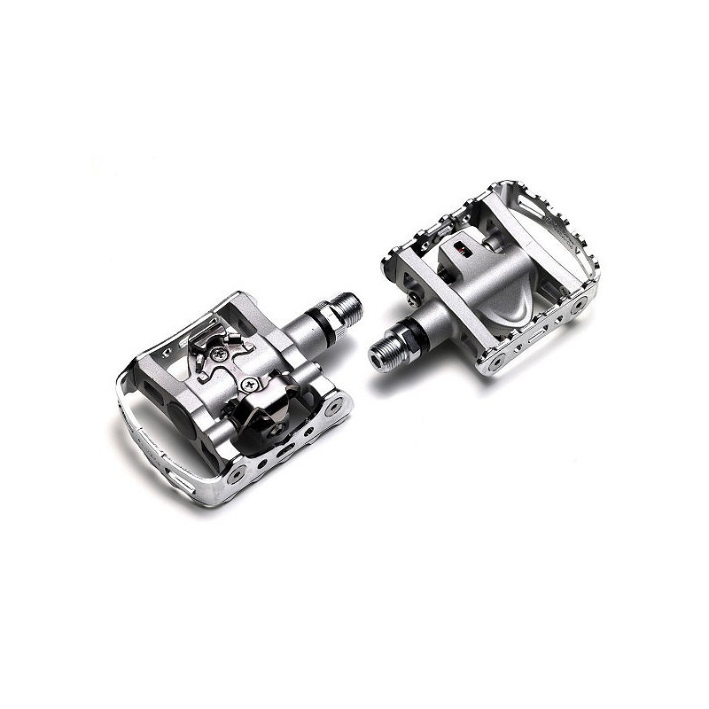 Shimano Pedały SPD PD-M324 Srebrne - zdjęcie 1