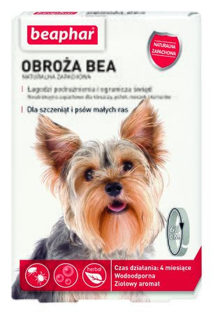 Beaphar obroża ochronna na kleszcze pchły dla psa rozm.S - zdjęcie 1