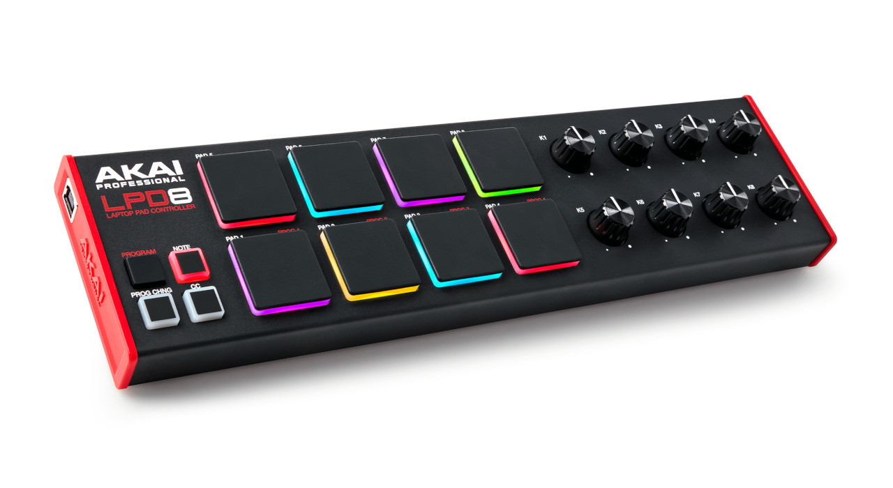 AKAI LPD 8 MKII - Mini kontroler USB/MIDI - zdjęcie 3