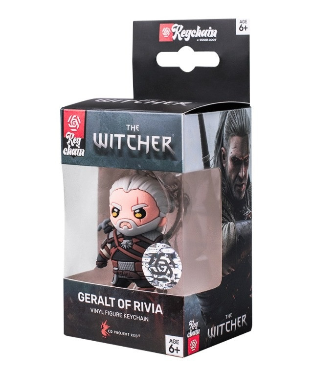 Brelok 3D Good Loot The Witcher Geralt z Rivii - zdjęcie 1