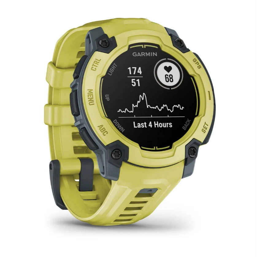 Smartwatch GARMIN Instinct E 45 mm Electric Lime - zdjęcie 2