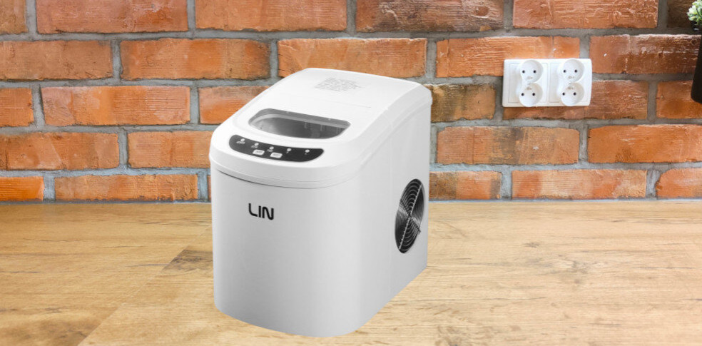 Kostkarka do lodu LIN ICE PRO-W12 biała - zdjęcie 4