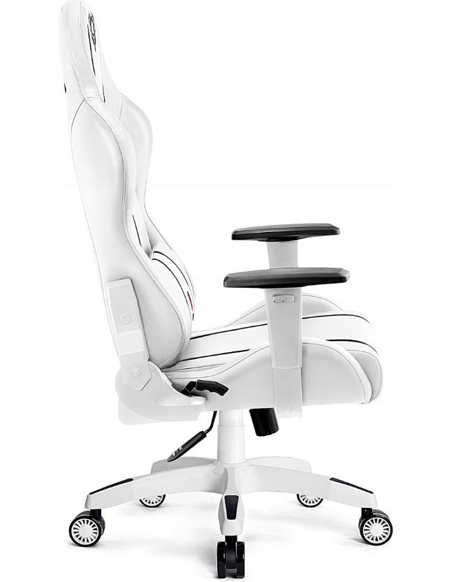 Fotel gamingowy DIABLO X-ONE 2.0 normal fotel biało-czarny - zdjęcie 3