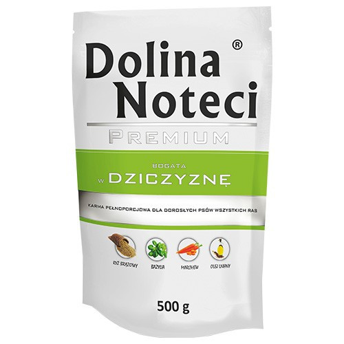 DOLINA NOTECI Premium MIX 9 SMAKÓW - mokra karma dla psa - 10x500 g - zdjęcie 9