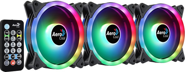 WENTYLATOR AEROCOOL PGS DUO 12 PRO ARGB (3x120) - zdjęcie 2