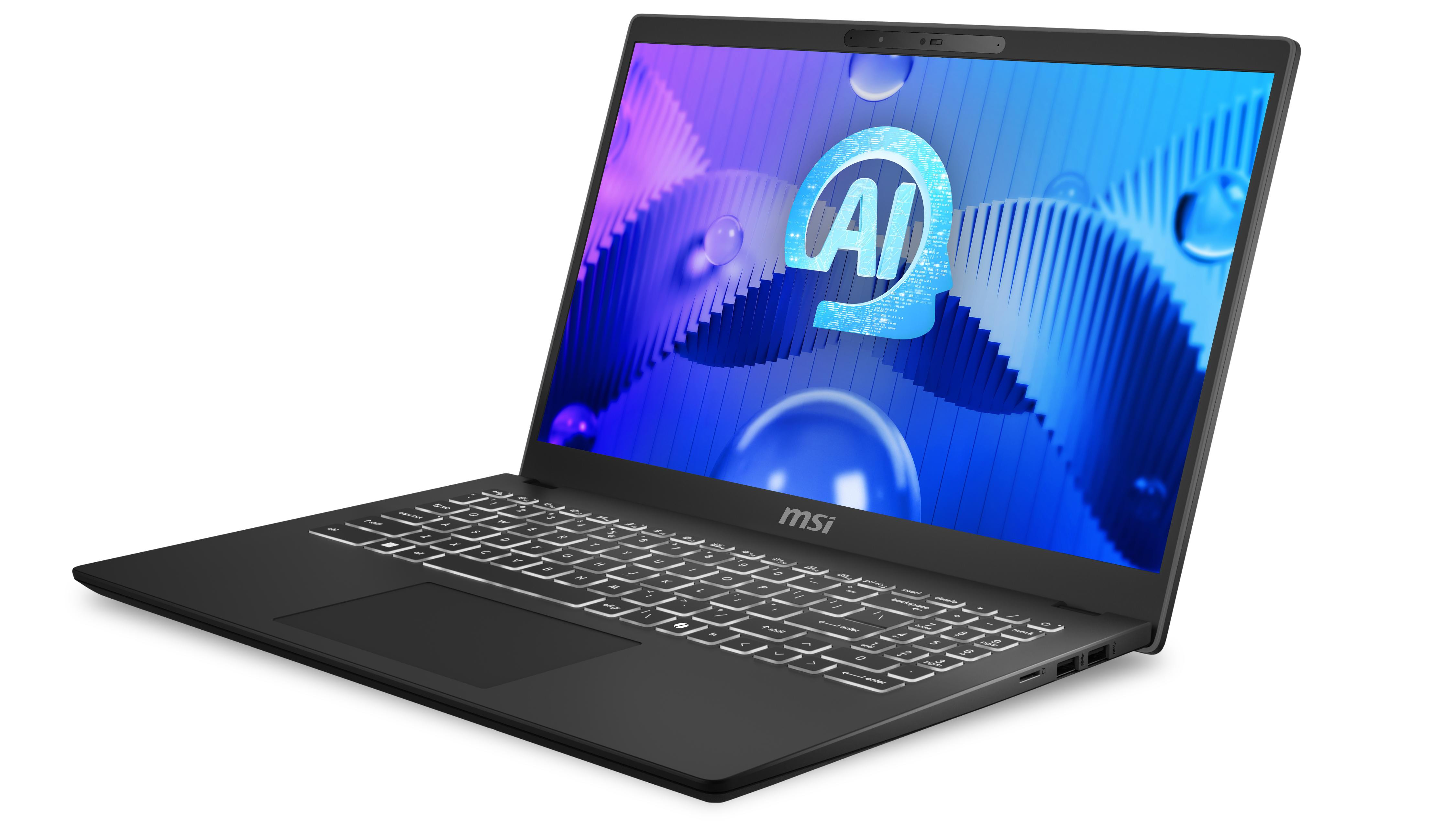 MSI Modern 15 H AI C1MOG-210PL Ultra 5 125H 15.6"FHD 60Hz IPS-Level 16GB DDR5 SSD512 Arc Graphics Win11 - zdjęcie 2
