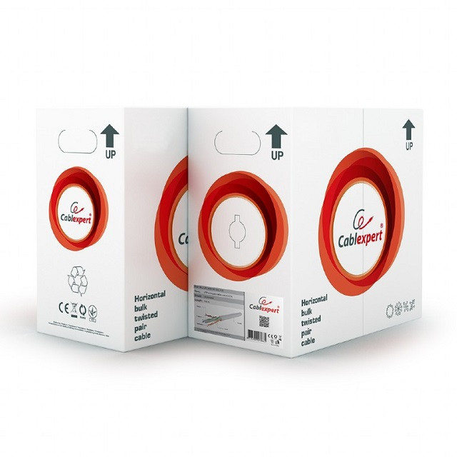 Gembird utp kabel drut kat 6 awg24 cca 100m upc-6004se-sol/100 - zdjęcie 4