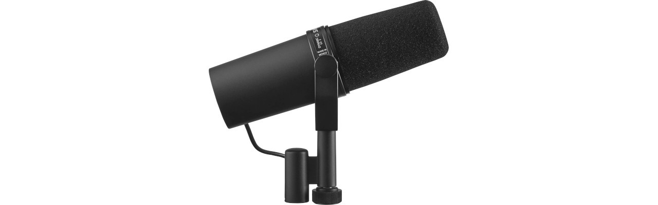 Shure SM7B - Mikrofon dynamiczny, kardioidalny, lektorski - radiowy - zdjęcie 5