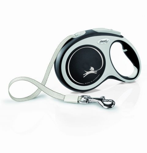 FLEXI New Comfort L czarna - automatyczna smycz dla psa - 8m - zdjęcie 1