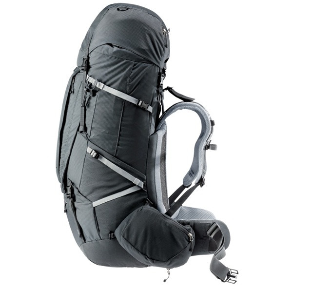 Plecak turystyczny Deuter Aircontact Pro 75+10 SL graphite - zdjęcie 3
