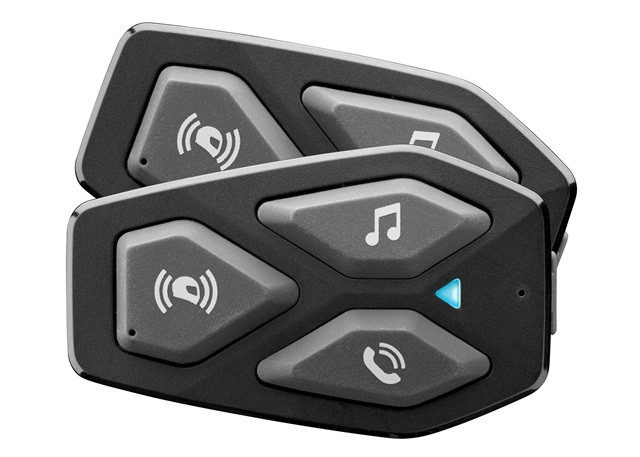 Intercom motocyklowy INTERPHONE U-COM 3, komplet na 2 kaski - zdjęcie 1