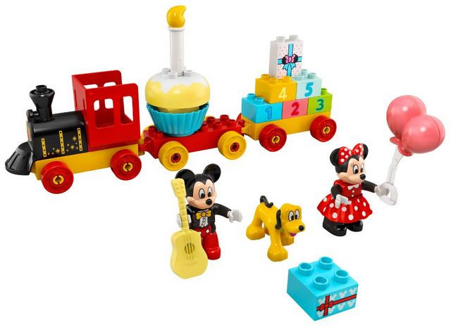 LEGO DUPLO 10941 Urodzinowy pociąg myszek Miki i Minnie - zdjęcie 2