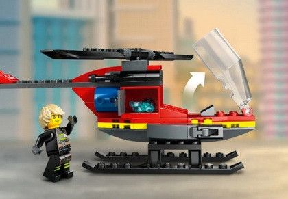 LEGO City 60411 Strażacki helikopter ratunkowy - zdjęcie 3