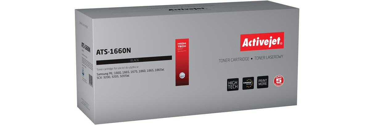 Activejet ATS-1660N Toner do drukarki Samsung, Zamiennik Samsung MLT-D1042S; Supreme; 1500 stron; czarny. - zdjęcie 6