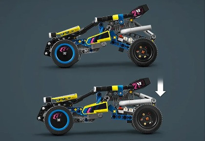 LEGO TECHNIC 42164 Wyścigowy łazik terenowy - zdjęcie 5