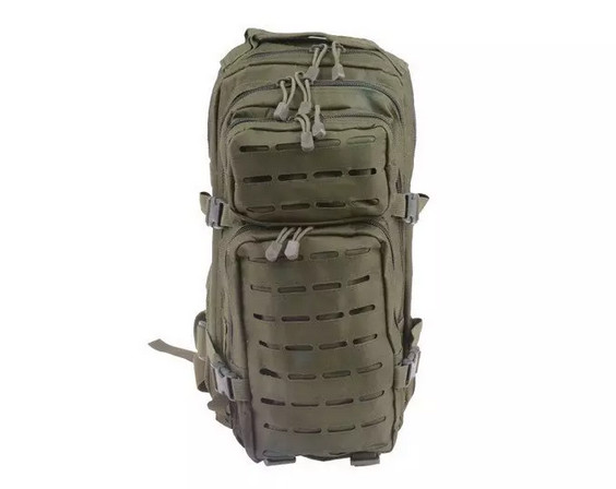 Plecak typu Assault Pack (Laser Cut) - oliwkowy - zdjęcie 2