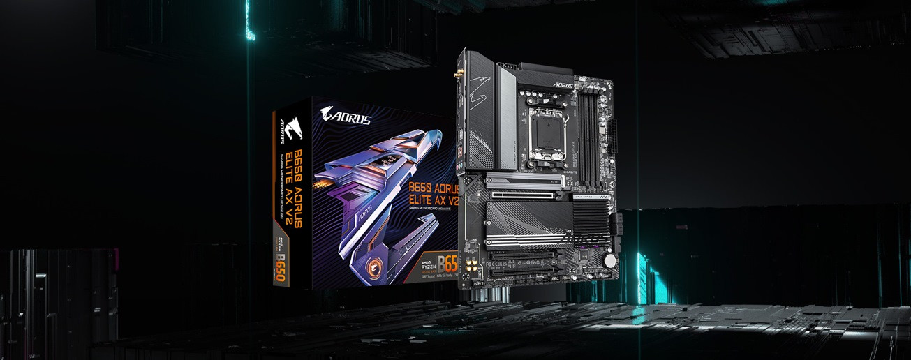 Płyta główna Gigabyte B650 AORUS ELITE AX V2 - zdjęcie 1