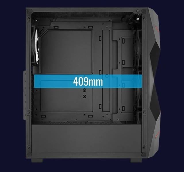 Obudowa AEROCOOL PGS VOLCAN-G-BK-v1 - zdjęcie 5
