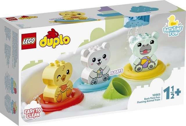 LEGO DUPLO 10965 Zabawa w kąpieli: pływający pociąg ze zwierzątkami - zdjęcie 1