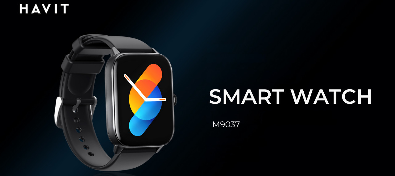 Smartwatch Havit M9037 (różowy) - zdjęcie 1