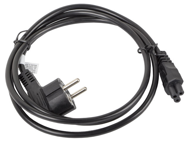 Lanberg kabel zasilający do laptopa cee 7/7->c5 ca-c5ca-11cc-0018-bk - zdjęcie 1