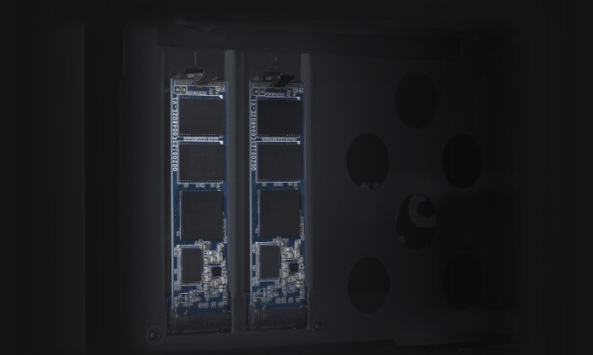 NAS Synology DS1821+; Tower; 8x (3.5”/2.5" SATA HDD/SSD); AMD Ryzen V1500B;,4 GB DDR4 (max. 32GB),4 x 1GbE RJ-45 - zdjęcie 2