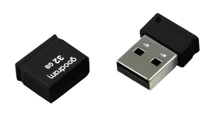 Pendrive Goodram Piccolo 32GB USB 2.0 czarny - zdjęcie 2