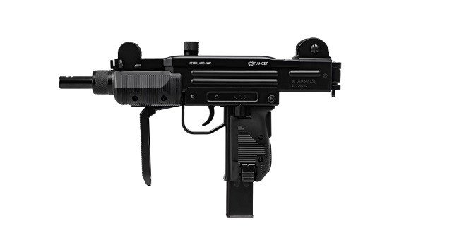 Pistolet maszynowy wiatrówka RANGER UZ1 FULL AUTO BLOWBACK kal.4,5BBs 25-strz. METAL KWC - zdjęcie 2