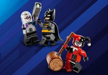 LEGO Super Heroes 76274 Batman z batmobilem kontra Harley Quinn i Mr. Freeze - zdjęcie 4