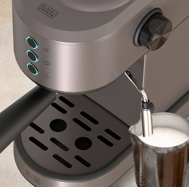 Kolbowy ekspres do kawy Black+Decker BXCO1350E - zdjęcie 2