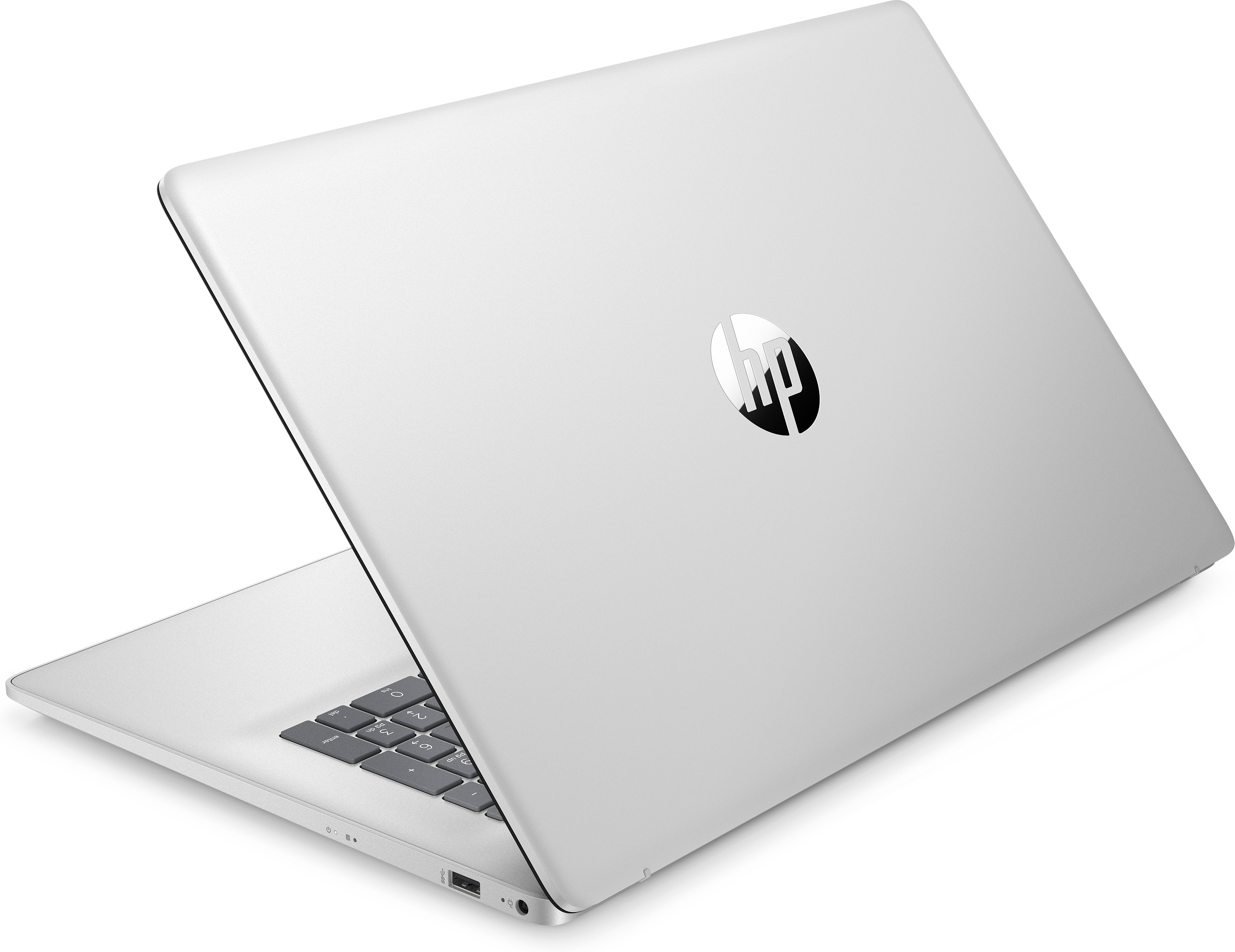 HP 17-cp2075nw Ryzen 5 7520U 17,3"FHD AG IPS 250nits 16GB DDR5 SSD512 Radeon Graphics Cam720p Win11 2Y Natural Silver - zdjęcie 3
