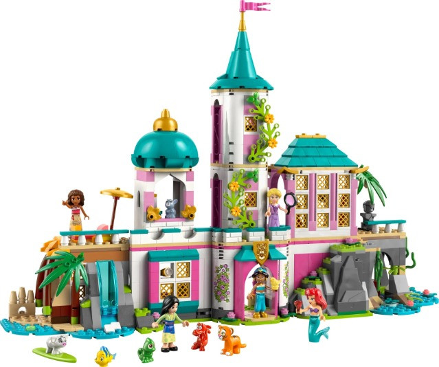 LEGO DISNEY 43267 PRINCESS CASTLE & ROYAL PETS - zdjęcie 2