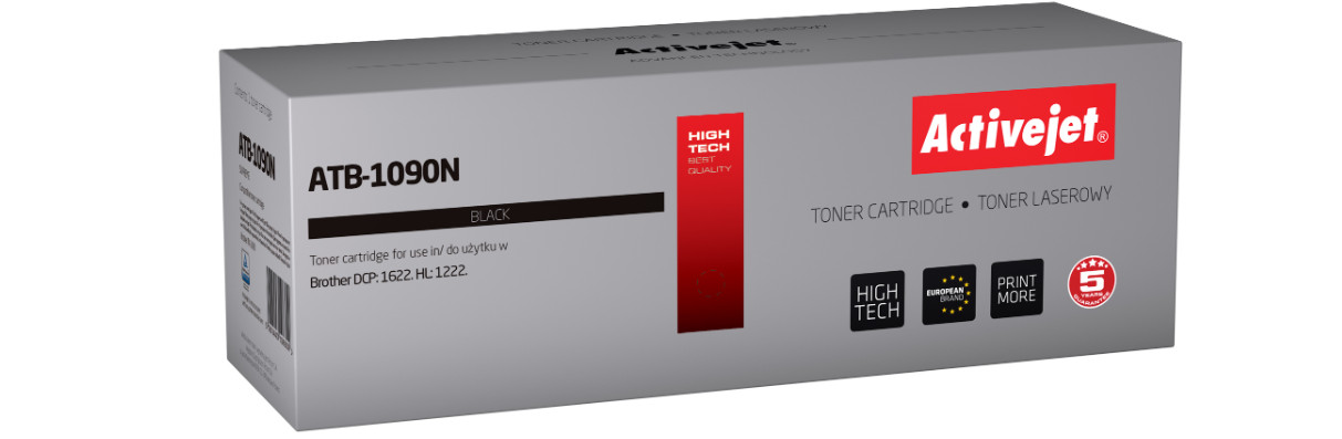 Activejet ATB-1090N Toner do drukarki Brother, Zamiennik Brother TN-1090 TN1090; Supreme; 1500 stron; czarny. - zdjęcie 6