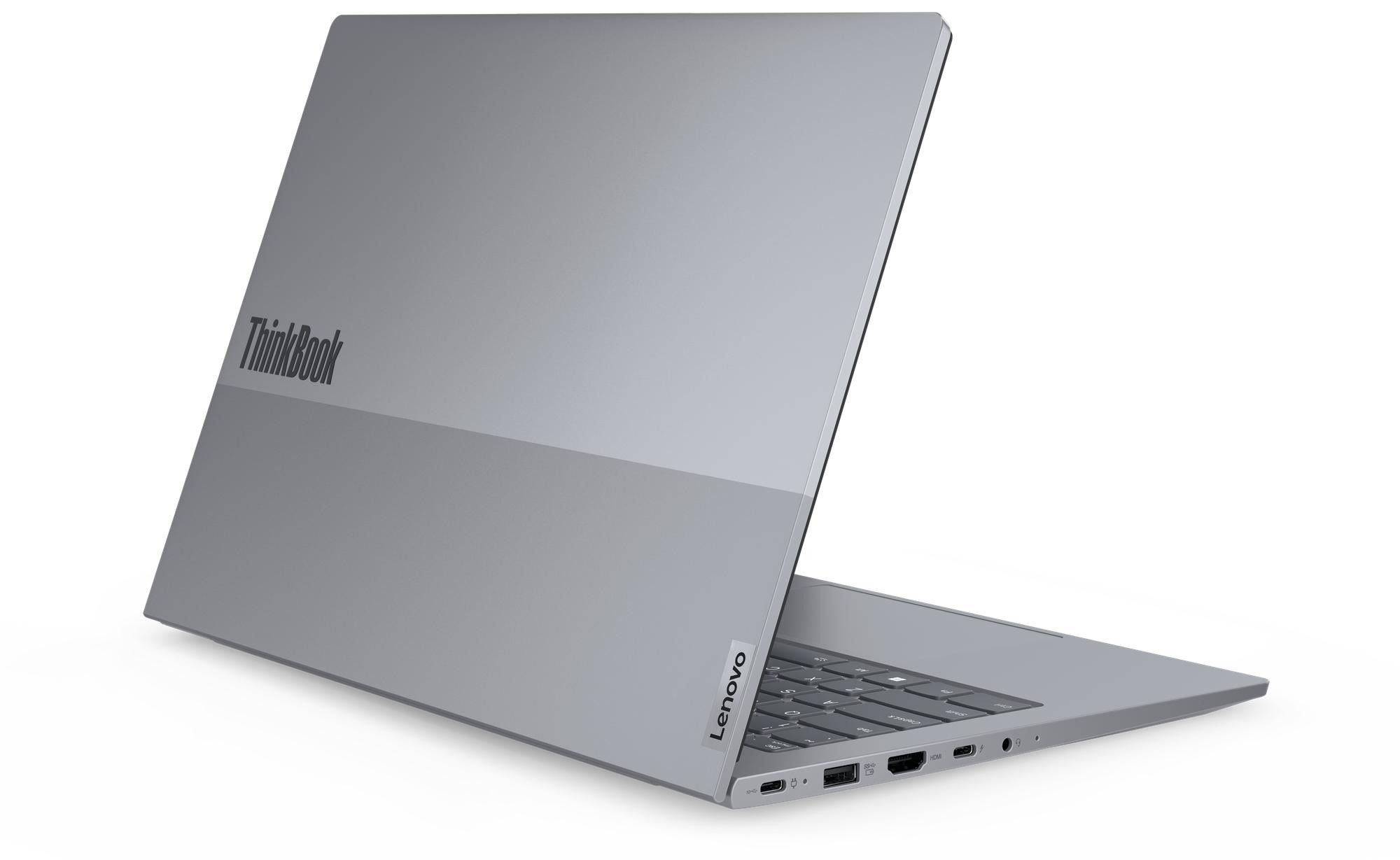 Lenovo ThinkBook 14 G7 Ultra 5 125U 14.0"WUXGA IPS 300nits AG 8GB DDR5 SSD512 Intel Graphics W11Pro Arctic Grey 3Y OnSite - zdjęcie 5
