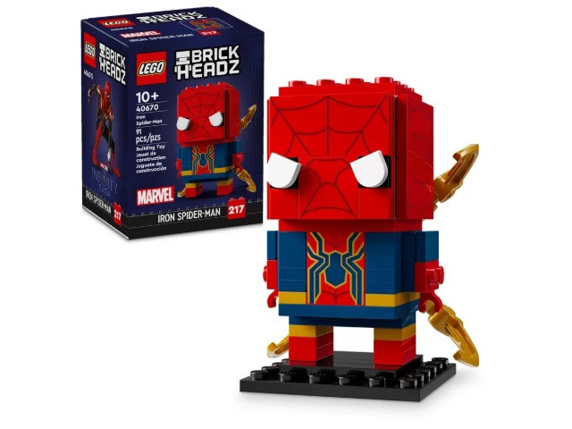LEGO 40670 BrickHead - Iron Spider-Man - zdjęcie 1