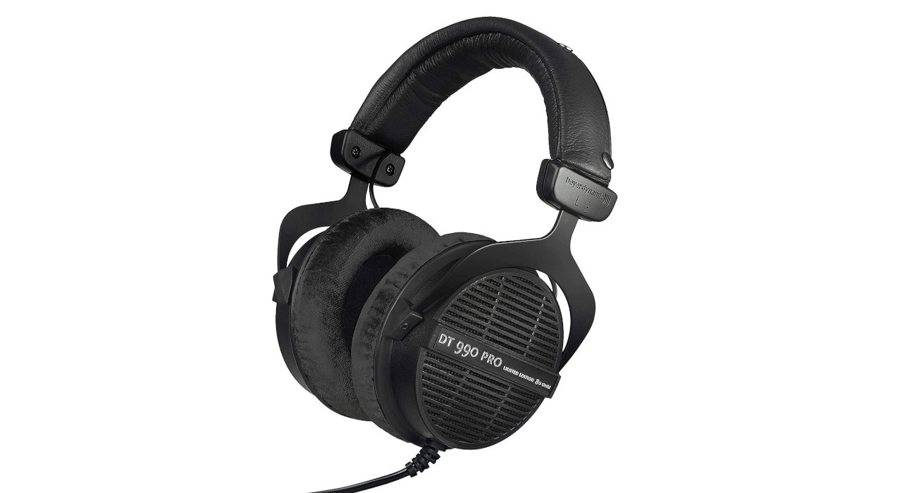 Beyerdynamic DT 990 PRO 80 OHM BLACK LIMITED EDITION - Słuchawki studyjne otwarte - zdjęcie 1