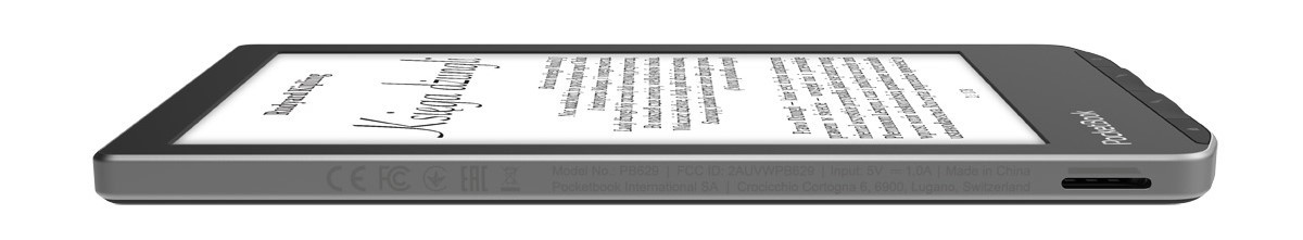Czytnik e-booków PocketBook Verse 629 6" 8GB Wi-Fi Mist Gray - zdjęcie 4