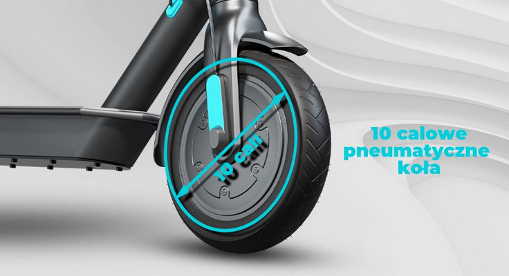 Hulajnoga Elektryczna Motus Scooty 10 Lite GEN 5 350W - zdjęcie 4