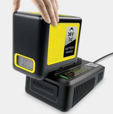 Szybka ładowarka + akumulator KARCHER 36V 5Ah - zdjęcie 4