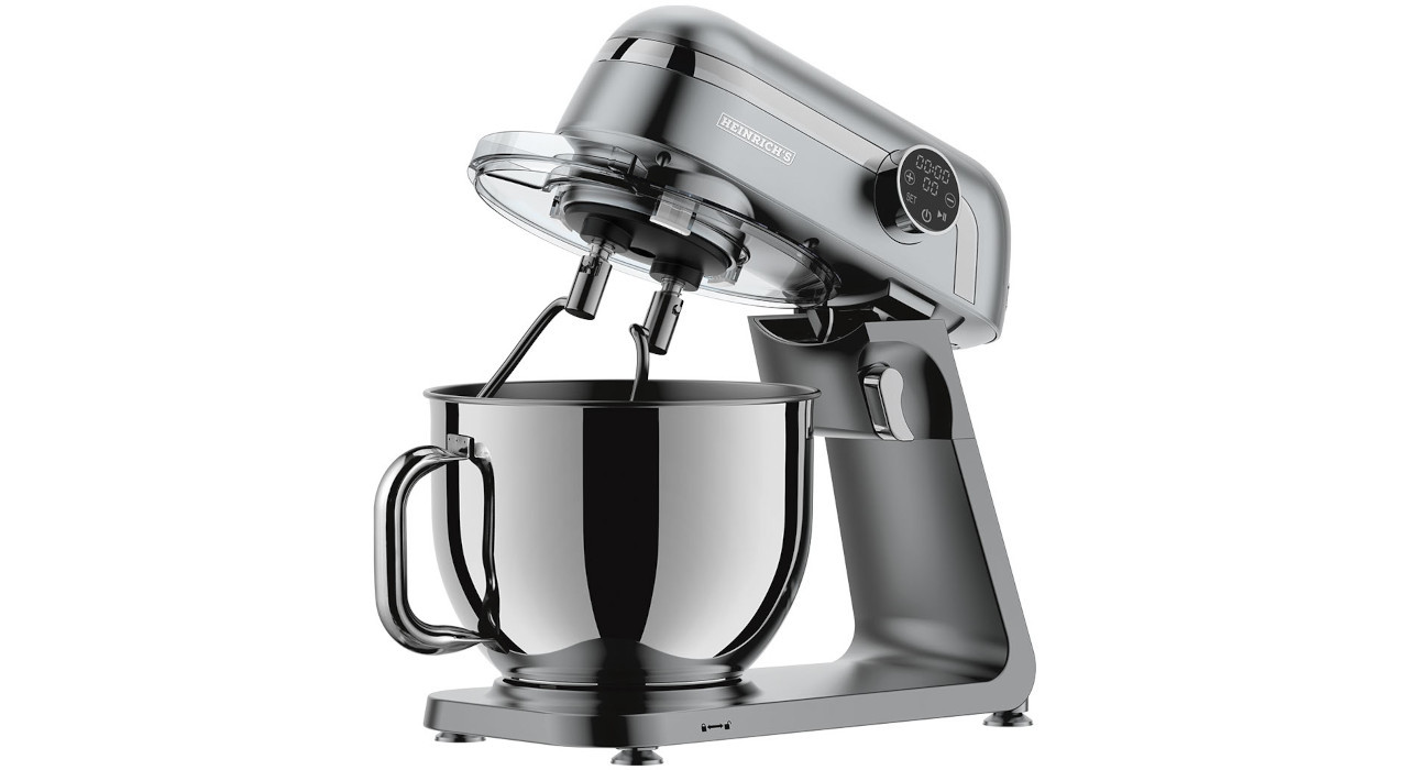 Robot kuchenny HEINRICH"S HKM 8079 srebrny - zdjęcie 1